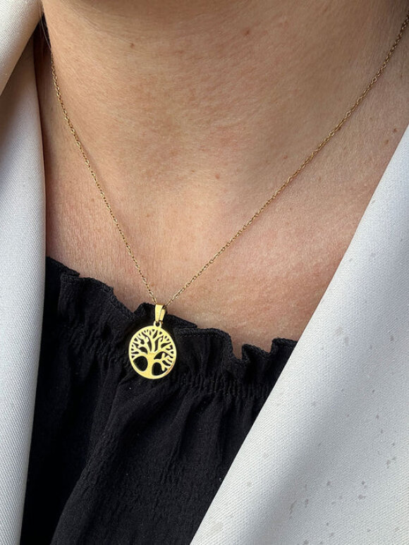 Frk. Wolff Jewelry - Tree of lifew halskæde