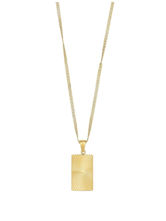 Frk. Wolff Jewelry - Sunny square halskæde