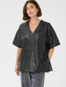 Culture - CUatam Canja Leather Blouse