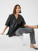 Culture - CUatam Canja Leather Blouse