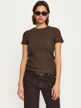 Soft Rebels - SRGizelle bluse coffee