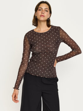 Soft Rebels - SRRoselyn o-neck mesh bluse