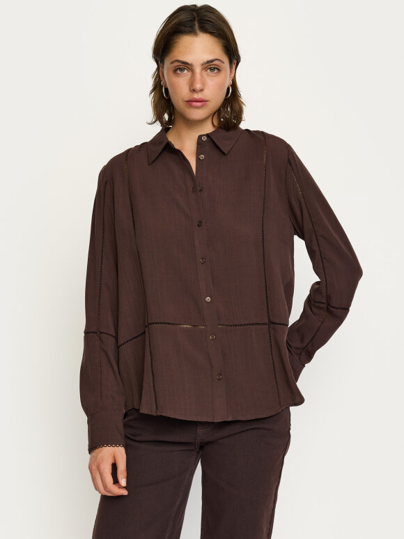 Soft Rebels - SREdwina skjorte coffee