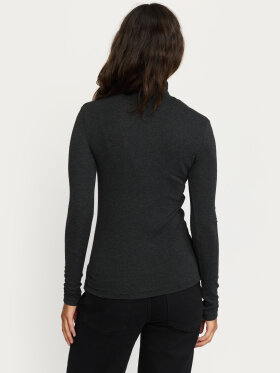 Soft Rebels - SRRoman Roll neck Charcoal
