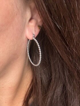 Frk. Wolff Jewelry - Sora Hoops 40mm
