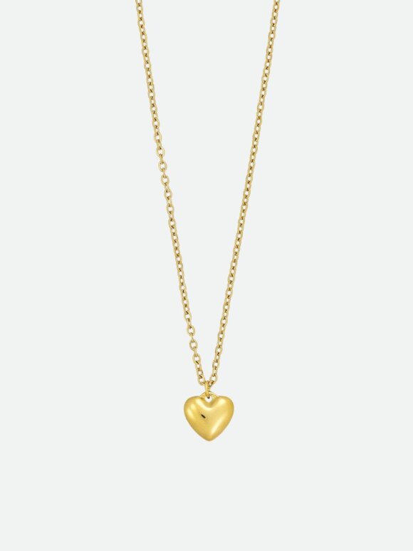 Frk. Wolff Jewelry - Love Heart halskæde 40cm