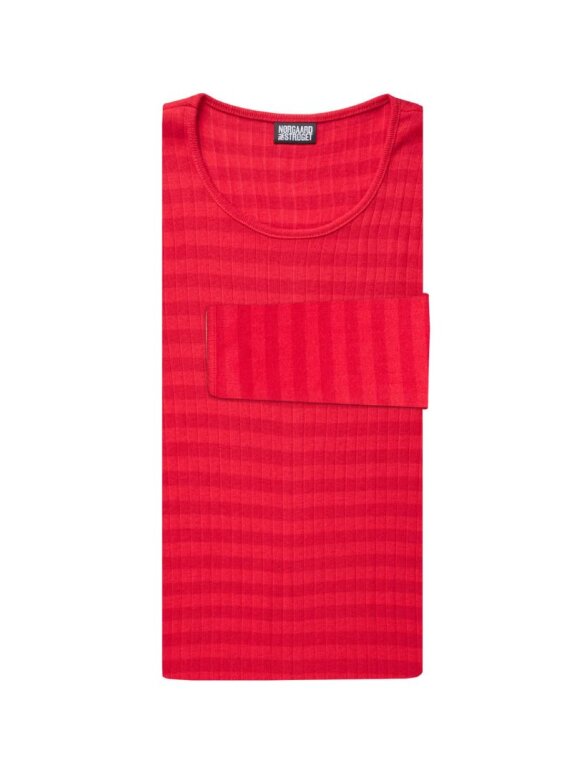 Mads Nørgaard - Nørgaard bluse red/winterred