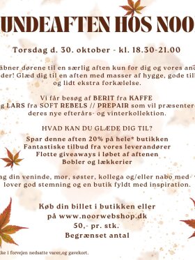 NOOR - KUNDEAFTEN BILLET