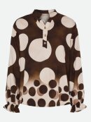 MARTA du château - MARTA Aspen bluse brun print MARTA du château - MARTA Aspen bluse brun print
