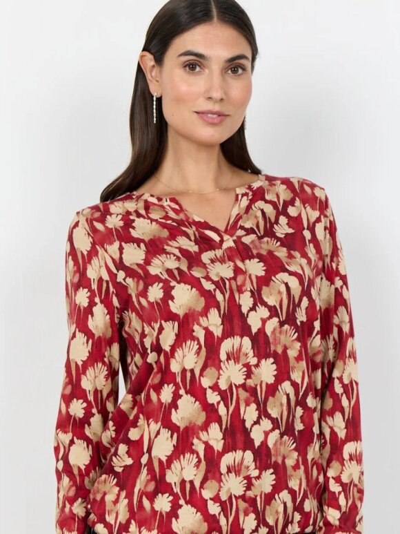 SOYA - SOYA Felicity Rødt print