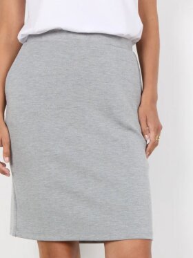 SOYA - SOYA Vita nederdel grå