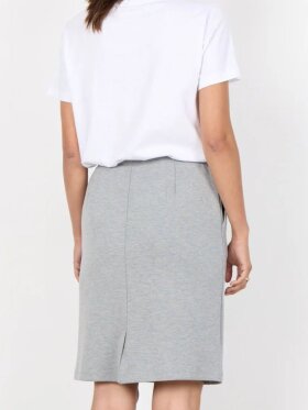 SOYA - SOYA Vita nederdel grå