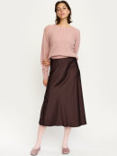Soft Rebels - SRAbia midi skirt coffee bean