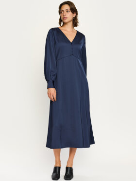 Soft Rebels - SRAbia midi dress blå Soft Rebels - SRAbia midi dress blå