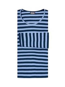 Mads Nørgaard - Nørgaard Bluse Marine/p.blue