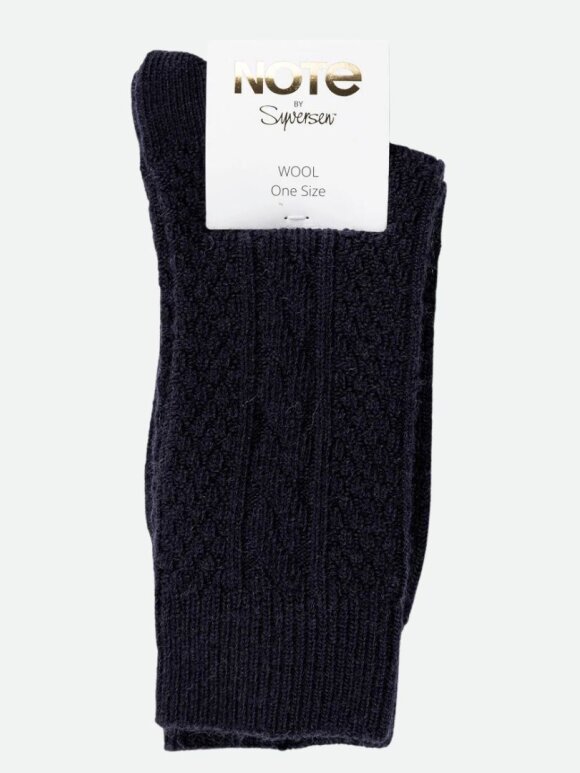 Syversen - Note WOOL strømper