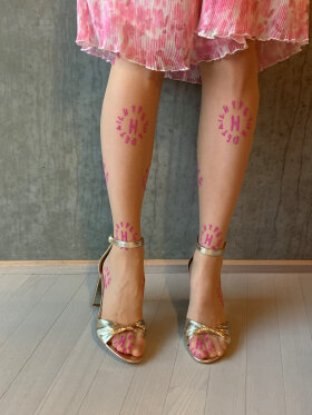 Hype The Detail - LOGO TIGHTS PINK