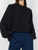 SOYA - SOYA Radia skjorte sort SOYA - SOYA Radia skjorte sort