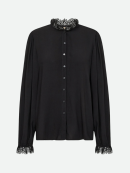 SOYA - SOYA Radia skjorte sort SOYA - SOYA Radia skjorte sort