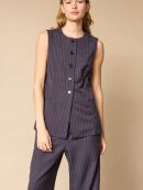 LOVE & DIVINE - L&D Vest Blue pinstripe