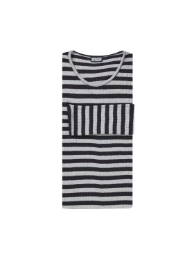 Mads Nørgaard - Nørgaard bluse black/grey