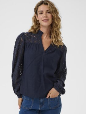 Cream - CRLiselin Lace Blouse Cream - CRLiselin Lace Blouse