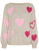 MARTA du château - MARTA Amaranta strik beige/pin MARTA du château - MARTA Amaranta strik beige/pin