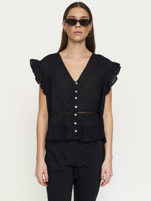 Soft Rebels - SRGallia Top Black Soft Rebels - SRGallia Top Black