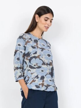 SOYA - SOYA Galina blå print SOYA - SOYA Galina blå print