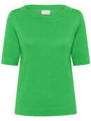 Kaffe - KAlizza boatneck solid Pullove Kaffe - KAlizza boatneck solid Pullove