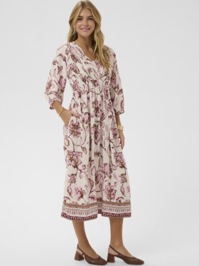 Cream - CRTiah Smock Dress Cream - CRTiah Smock Dress