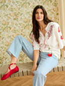 Cream - CRBerta 7/8 Twill - Audrey Fit