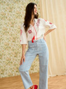 Cream - CRBerta 7/8 Twill - Audrey Fit