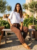 Prepair - PREPAIR Nikki Pants Brown dot