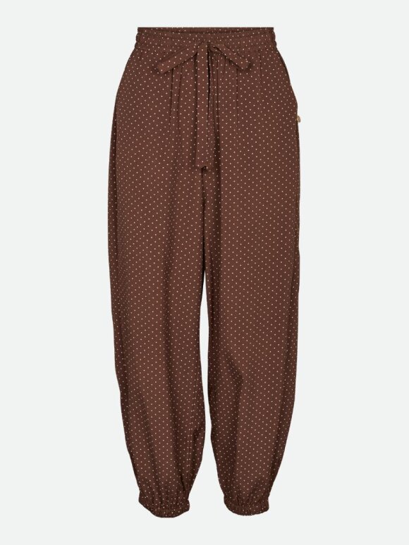 Prepair - PREPAIR Nikki Pants Brown dot