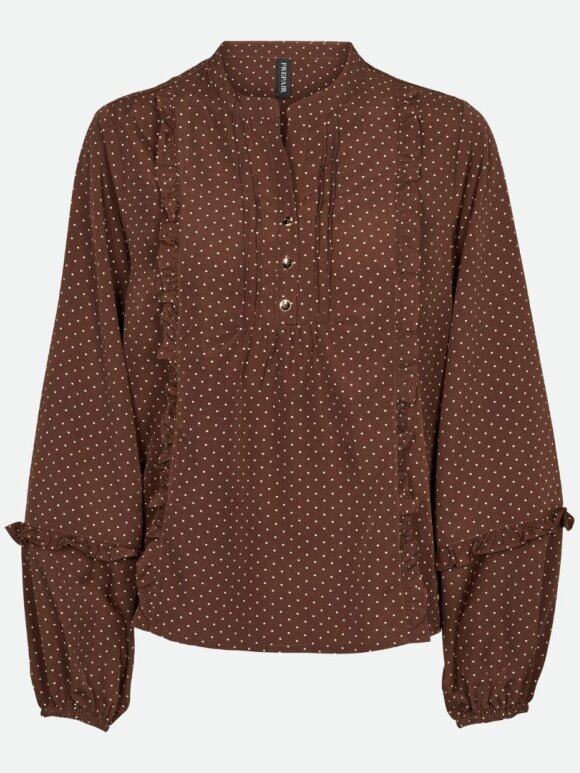 Prepair - PREPAIR Camilla Blouse brown
