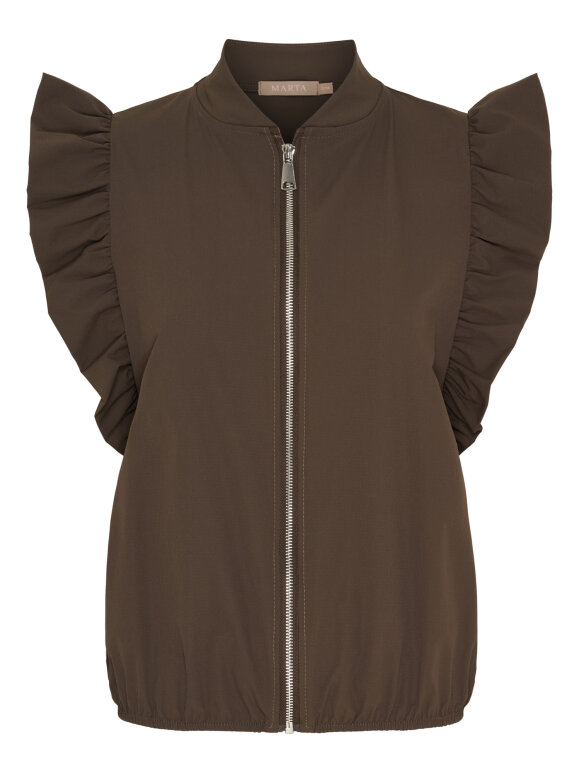 MARTA du château - MARTA Jannie Vest Brun MARTA du château - MARTA Jannie Vest Brun
