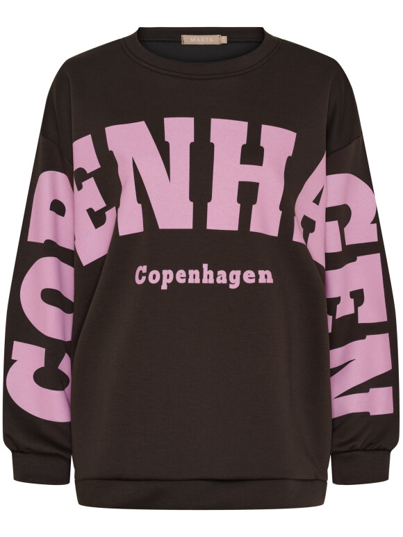 MARTA du château - MARTA Hibiscus sweatshirt MARTA du château - MARTA Hibiscus sweatshirt