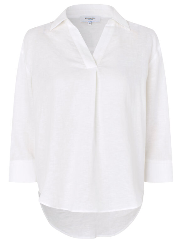 Rosemunde - RWEsther Linen shirt white Rosemunde - RWEsther Linen shirt white