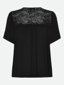 Rosemunde - RWElif Lace Bluse Sort
