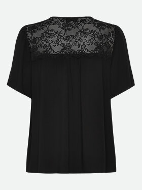 Rosemunde - RWElif Lace Bluse Sort