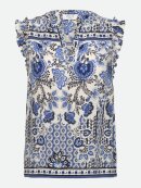 Rosemunde - RWElif Top Blue boho print