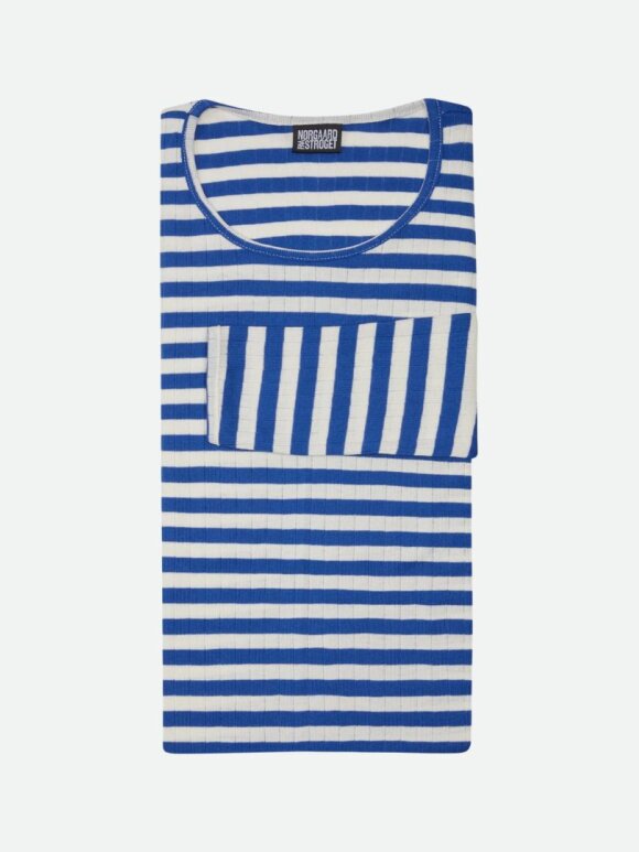 Mads Nørgaard - Nørgaard Bluse Long Klein/ecru Mads Nørgaard - Nørgaard Bluse Long Klein/ecru