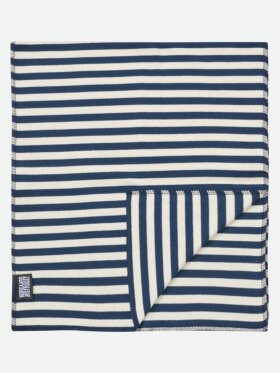 Mads Nørgaard - Nørgaard scarf marine/Ecru