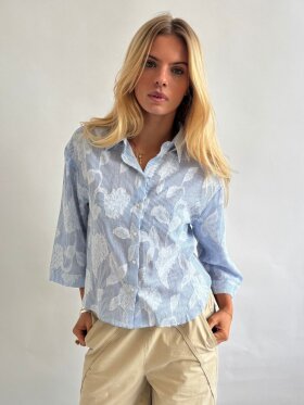 CONTINUE - CONTINUE Mili embrodery shirt