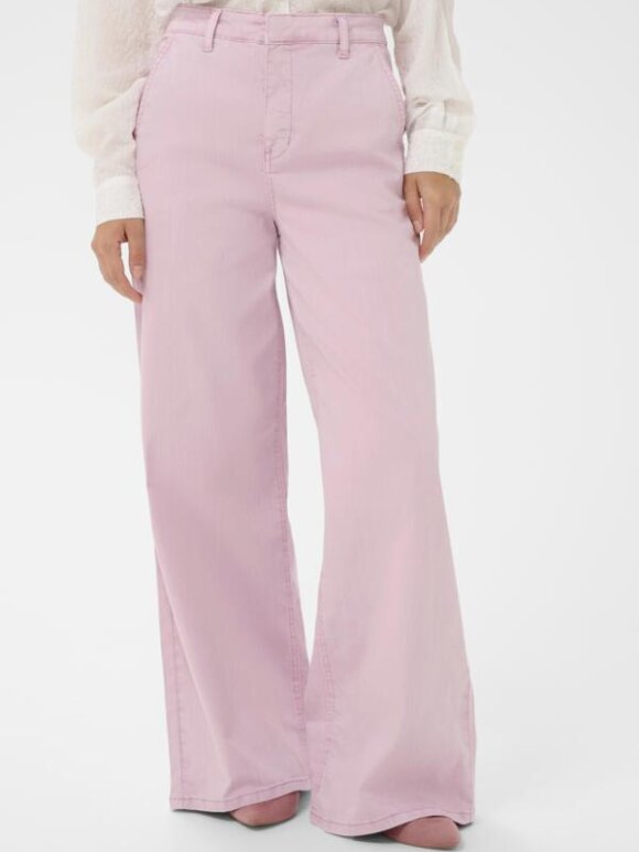 Cream - CRVisti Colored Denim Pant Cream - CRVisti Colored Denim Pant