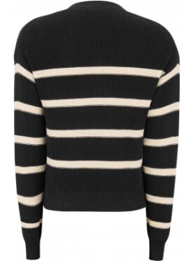 Soft Rebels - SRRose stripe knit black