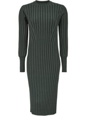 Soft Rebels - SRFelina knit dress grøn Soft Rebels - SRFelina knit dress grøn