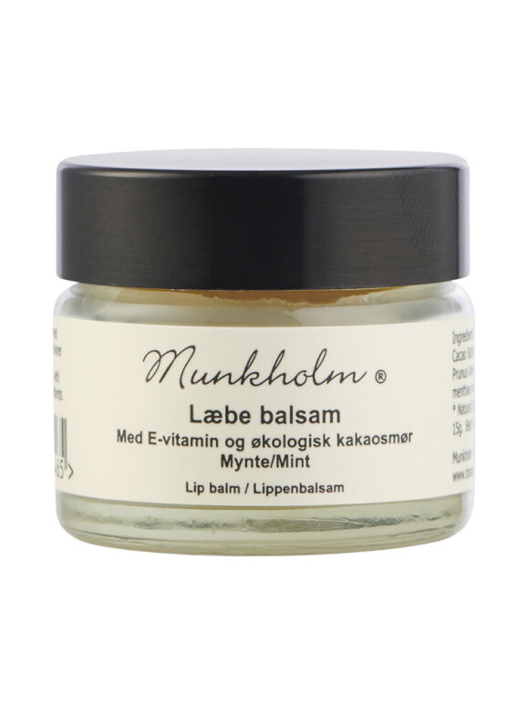 Munkholm - Pebermynte læbebalsam 15ml