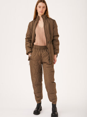 Soft Rebels - SRFrida Quilt Pant Beige